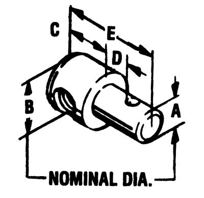 PIVOT 30 SER 1/4  DIA