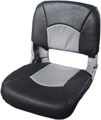 Tempress Products 45608 All Weather High Back Seat and Cushion Covers - Charcoal / Gray, Gray Frame, 18-1/2"H x 18 1/4"W x 17"D