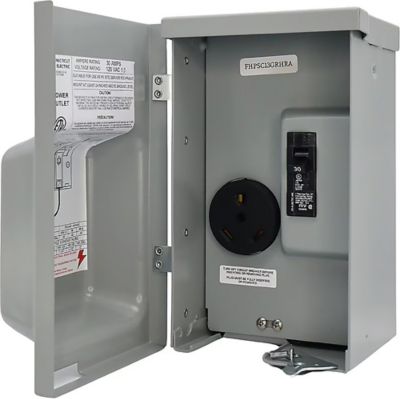 AP Products CESMPSC13HR Power Outlet, 30 Amps, 120 Volts