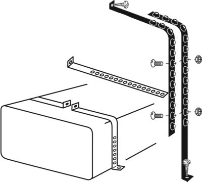 METAL TANK CRADLE INSTALL KIT