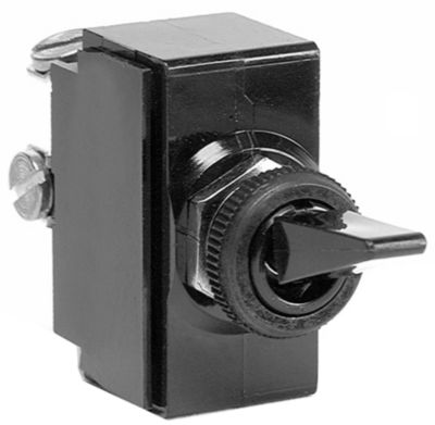 SWITCH/PLASTIC HOUSING TOGGLE SWITCH/2-SCREW