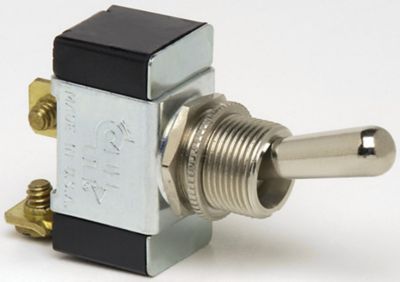 Cole Hersee 55014BP Toggle Switch, ON-OFF SPST, Retail Pkg
