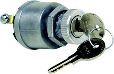 ROTARY SWITCH 4-POSITION W/KEY