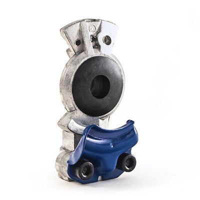 Blue Tramec Sloan gladhand connector with durable metal body, designed for reliable trailer brake connections.