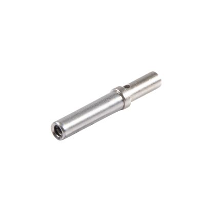 Nickel solid socket contact from Deutsch, shown in a close-up on a white background.
