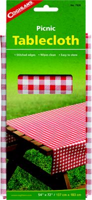 Coghlans 7920 Heavy Vinyl Tablecloth - 54" x 72"