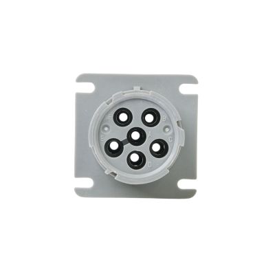 AHD Series Connector Receptacle with multiple pins in a circular pattern, providing high-performance electrical connections.