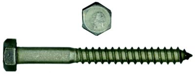 BOLT LAG HEX 18/8 1/2X21/21/2X 100/BX PMG