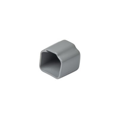 Gray Deutsch DT4P-DC Plastisol dust cap designed for a 4-way receptacle.