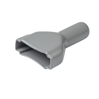 Gray Deutsch DT12S-BT boot for 12-way plug, highlighting smooth, durable design for optimal wire protection.