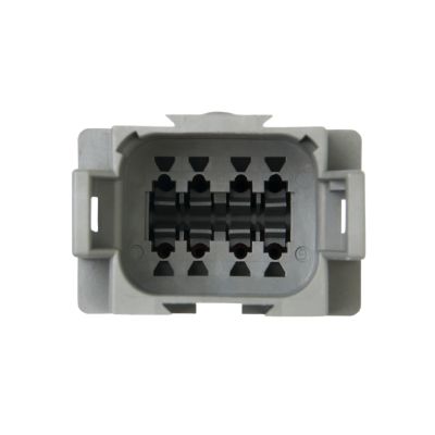 Deutsch DT Series 8-Way Receptacle showcasing pin layout and durable housing design.