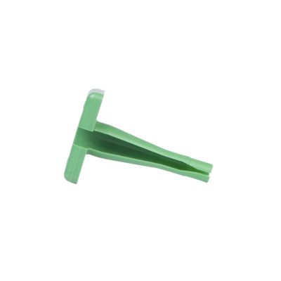 Green DEUTSCH Series removal tool for size 8 contacts, featuring a T-handle design and precise tip for easy contact extraction.