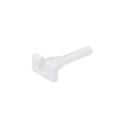 White Deutsch contact removal tool with ergonomic handle design, used for easy connector extraction in electrical systems.