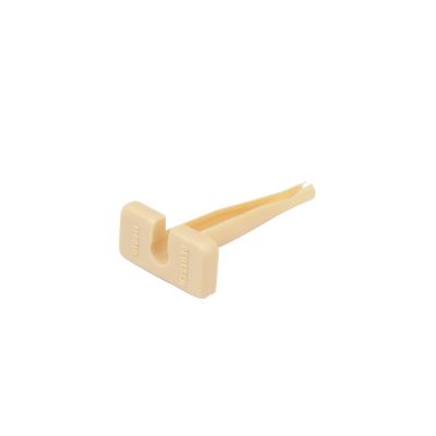 Deutsch 114010 tool for easy contact removal, featuring a beige plastic design and ergonomic grip. Ideal for electrical work.