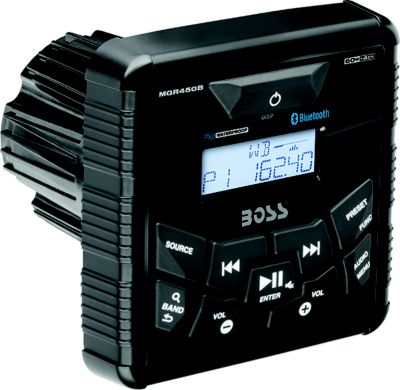 MARINE GAUGE RECEIVER BLUETOOTH WITH AUDIO STREAMING DIGITAL MEDIA AND AM/FM