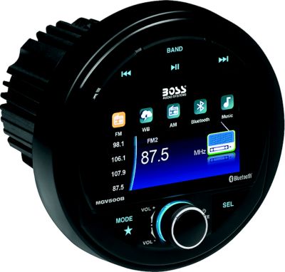 3 COLOR DPLY AM/FM GAUGE RADIO