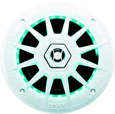 6.5 COAK SPEAKER 200W WHT 2/PK RGB LED LIGHTS