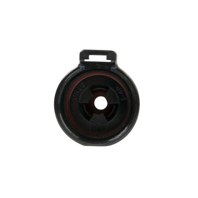 Front view of a DEUTSCH DTHD Series Receptacle in Size 4, showing its design and intricate details.