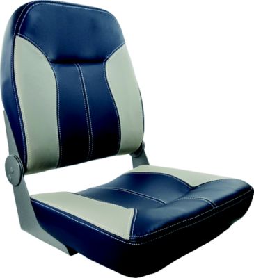 Springfield Marine 1040513 Sport Folding Seat, Blue/Gray