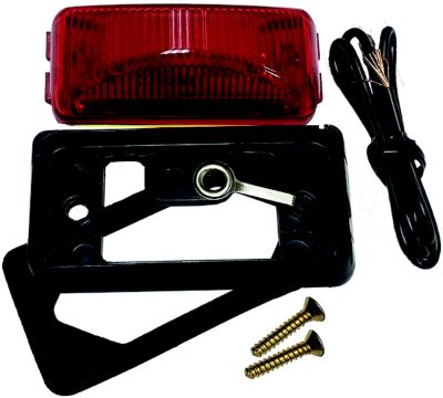 CLEARANCE LIGHT ASSY BLK/RED