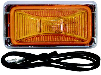 CLEARANCE LIGHT W/MOUNT AMBER