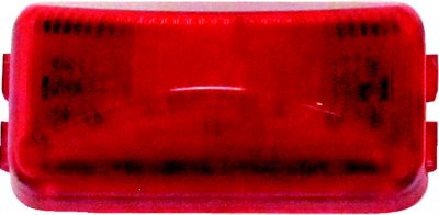 SIDE MARKER/CLEAR/RED SEALED