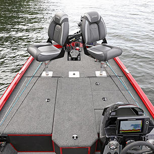 1775 Renegade Crappie Option with Multiple Bow Deck Seat Bases