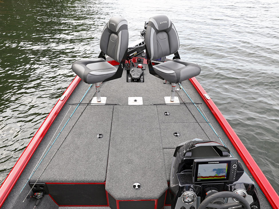 1775 Renegade Crappie Option with Multiple Bow Deck Seat Bases