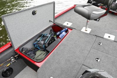 1775 Renegade Port Bow Deck Storage Compartment Open