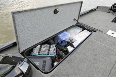 1875-1975 Renegade Bow Port Storage Compartment Open