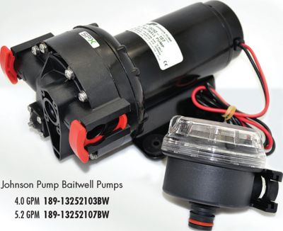 5.2 GPM 12V BAITWELL PUMP REPLACES 189-13252107BW