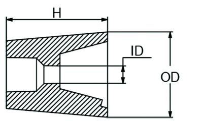 BENETEAU PROP NUT REPL. NOT FOR RESALE IN USA