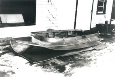 Lund Aluminum Boat from 1948
