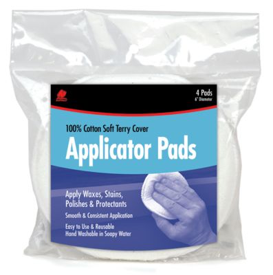 WAX APPLICATOR PADS 2-PK BAG