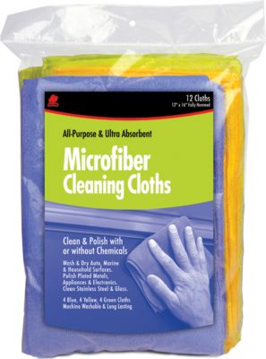 CLEAN CLOTH MICROFIBER 12X12 3 PMG