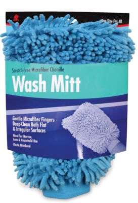 MICROFIBER CHENILLE WASH MITT