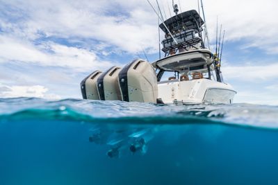 Engines underwater