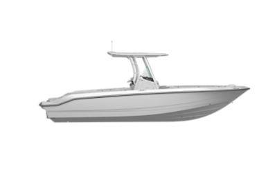 2023-Whaler-280-Dauntless-Halfglass-Hardtop-BAB-Rendering-Base-Profile-View