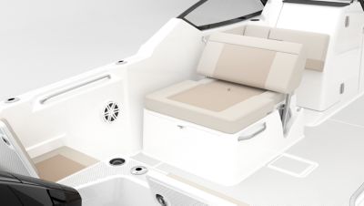 Convertible port lounge with storage