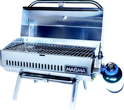 ANACAPA GAS GRILL SS 9X18 CSA W/THERMOMETER   ELEC IGNITION