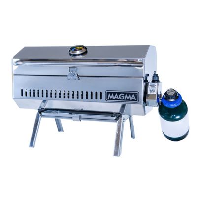ANACAPA GAS GRILL SS 9X18 CSA W/THERMOMETER   ELEC IGNITION