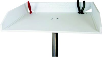 FILET TABLE 16X20 WHT W/LK