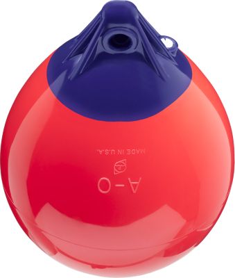 Polyform A0R Red "A" Series Buoy, 8" Dia.