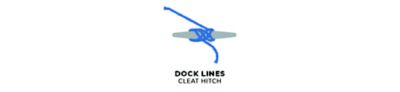 Cleat Hitch for Docklines