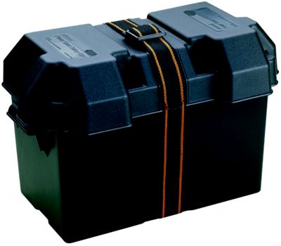 BATTERY BOX-BLK SM