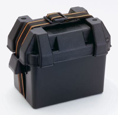 BATTERY BOX-BLK SM