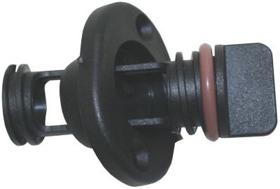 DRAIN PLUG-SCREW TYPE-1″ BLACK