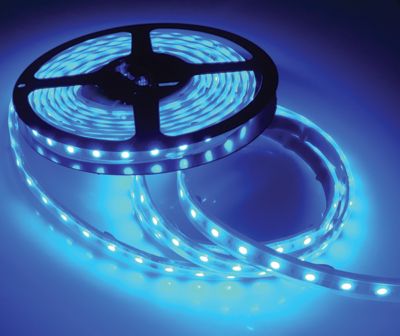 LED FLAT STRIP KIT 20′ BLUE