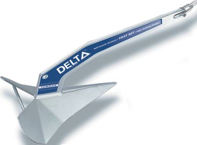 Delta Fast-Set Anchor, Galvanized, 14 Lbs.