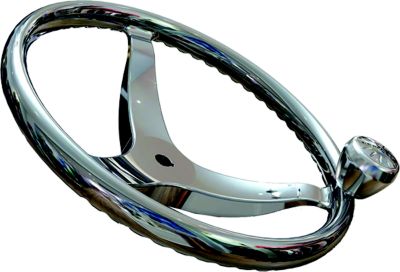 WHEEL 13.5  WELDED NUT 5/8 LEWMAR PBR STEERING WHEEL 13.5